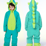 Ski Wear Cartoon Kids One-Piece Ski Suit