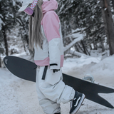 Ski Wear Loose Fit Fleece-Lined Snowboard Pants -Unisex
