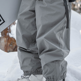 Ski Wear Loose Fit Fleece-Lined Snowboard Pants -Unisex