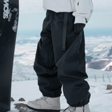 Ski Wear Loose Fit Fleece-Lined Snowboard Pants -Unisex