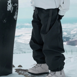 Ski Wear Loose Fit Fleece-Lined Snowboard Pants -Unisex