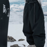 Ski Wear Loose Fit Fleece-Lined Snowboard Pants -Unisex