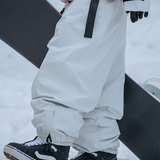 Ski Wear Loose Fit Fleece-Lined Snowboard Pants -Unisex