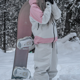 Ski Wear Loose Fit Fleece-Lined Snowboard Pants -Unisex