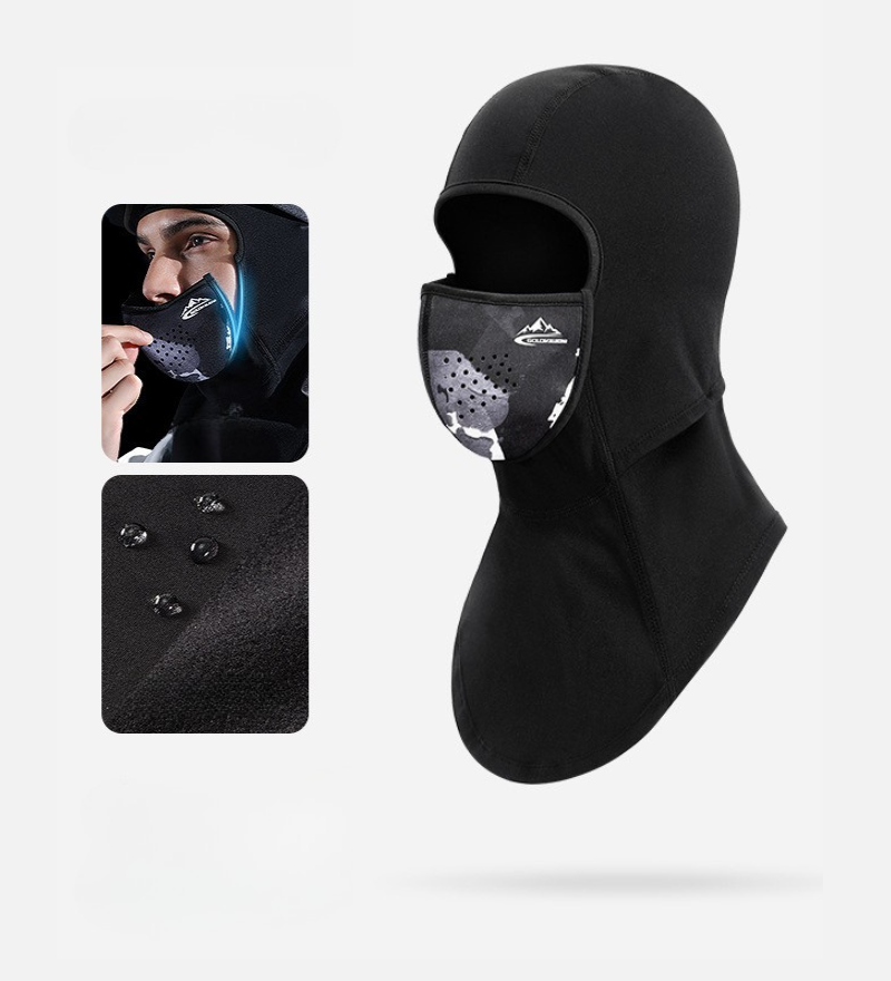 Ski Wear Magnetic Detachable Skiing Balaclava Face Mask