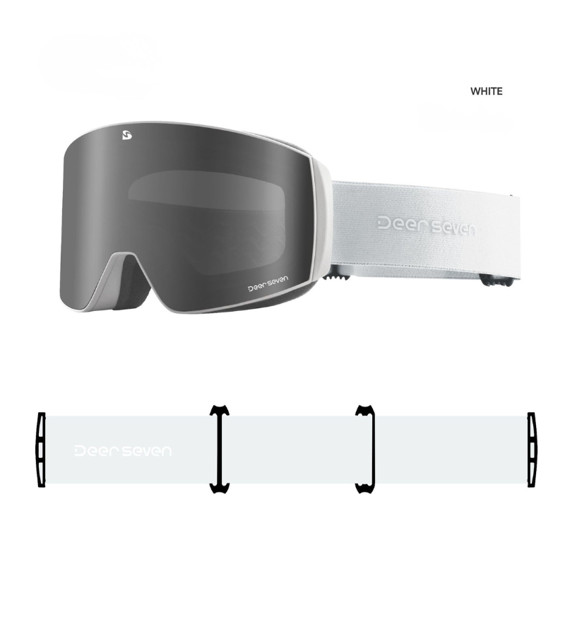 Ski Wear Magnetic Anti-Fog Ski Goggles