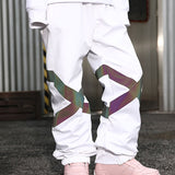 Ski Wear Neon Reflective Baggy Snow Pants -Unisex
