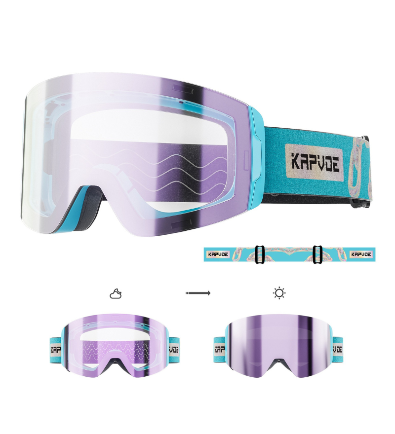 Ski Wear Outdoor Photochromic Magnetic Ski Goggles