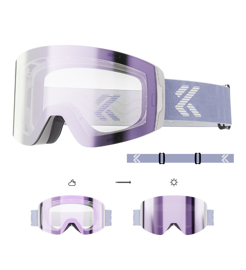 Ski Wear Outdoor Photochromic Magnetic Ski Goggles
