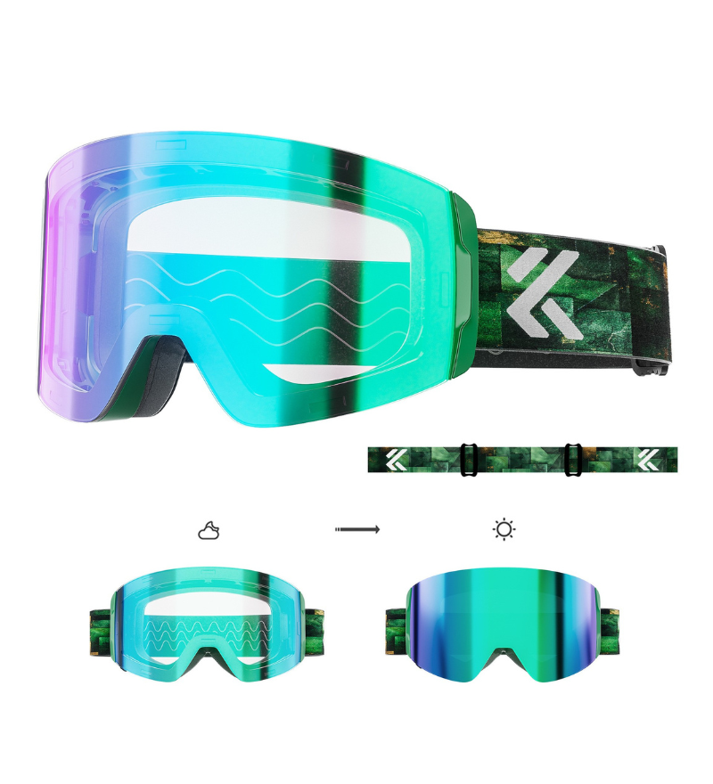 Ski Wear Outdoor Photochromic Magnetic Ski Goggles