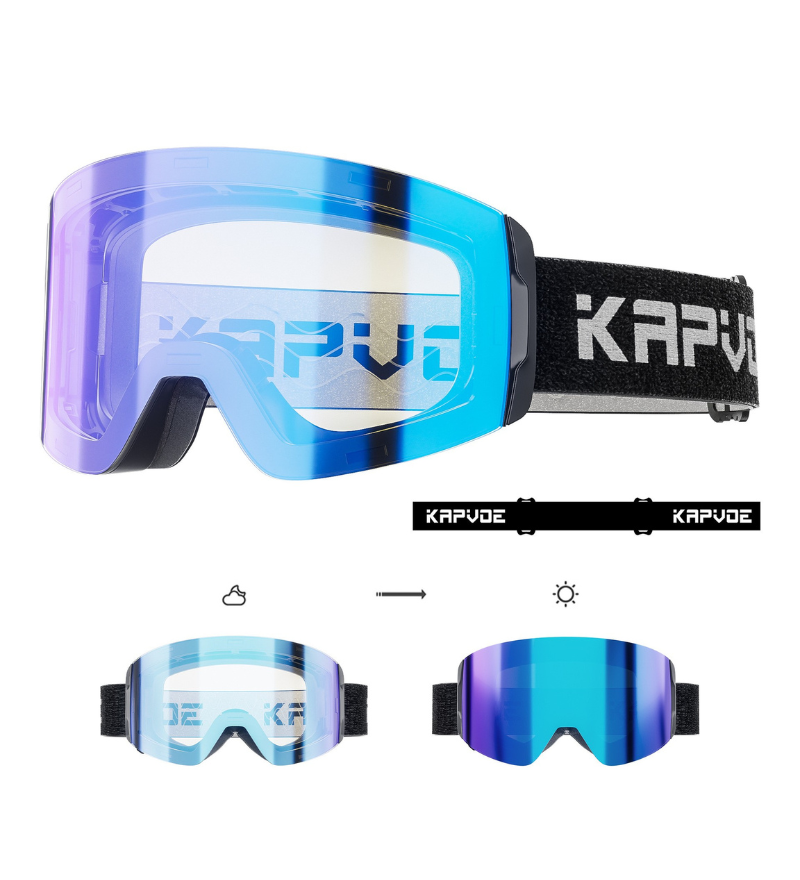 Ski Wear Outdoor Photochromic Magnetic Ski Goggles
