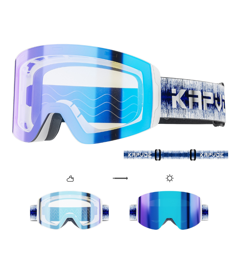 Ski Wear Outdoor Photochromic Magnetic Ski Goggles