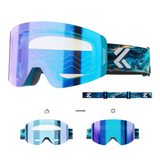 Ski Wear Outdoor Photochromic Magnetic Ski Goggles