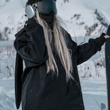 Ski Wear Bunny Ear Waterproof Loose-Fit Ski Hoodie - Women's