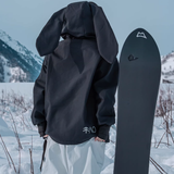 Ski Wear Bunny Ear Waterproof Loose-Fit Ski Hoodie - Women's