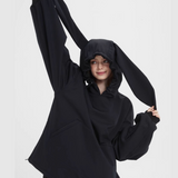 Ski Wear Waterproof Snow Bunny Hoodie -Unisex