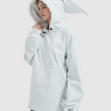 Ski Wear Waterproof Snow Bunny Hoodie -Unisex