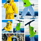 Ski Wear Waterproof Snow Bunny Hoodie -Unisex