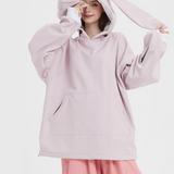 Ski Wear Waterproof Snow Bunny Hoodie -Unisex