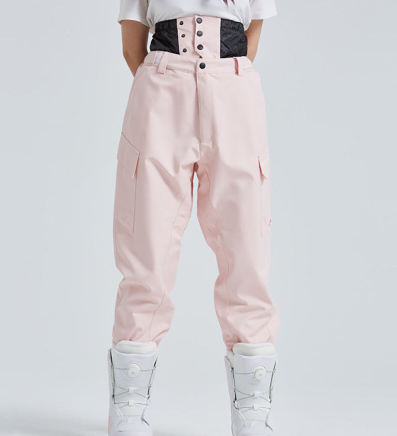 Ski Wear Slim Snowboard Cargo Snow Pants -Unisex