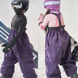 Ski Wear Snowboard 3L Thick Kids Ski Bibs