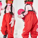 Ski Wear Snowboard 3L Thick Kids Ski Bibs