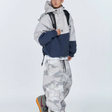 Ski Wear Snowboard Camo Cargo Baggy Snow Pants - Unisex