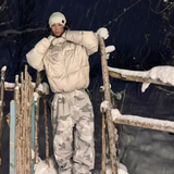 Ski Wear Snowboard Camo Cargo Baggy Snow Pants - Unisex