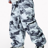 Ski Wear Snowboard Camo Cargo Baggy Snow Pants - Unisex