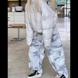 Ski Wear Snowboard Camo Cargo Baggy Snow Pants - Unisex