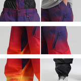 Ski Wear Snowboard Gear Cargo Baggy Snow Pants -Unisex