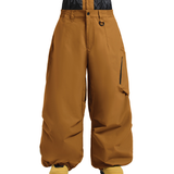 Ski Wear Snowboard Gear Cargo Baggy Snow Pants -Unisex