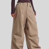 Ski Wear Snowboard Gear Cargo Baggy Snow Pants -Unisex