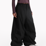 Ski Wear Snowboard Gear Cargo Baggy Snow Pants -Unisex