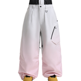 Ski Wear Snowboard Gear Cargo Baggy Snow Pants -Unisex