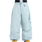 Ski Wear Snowboard Gear Cargo Baggy Snow Pants -Unisex
