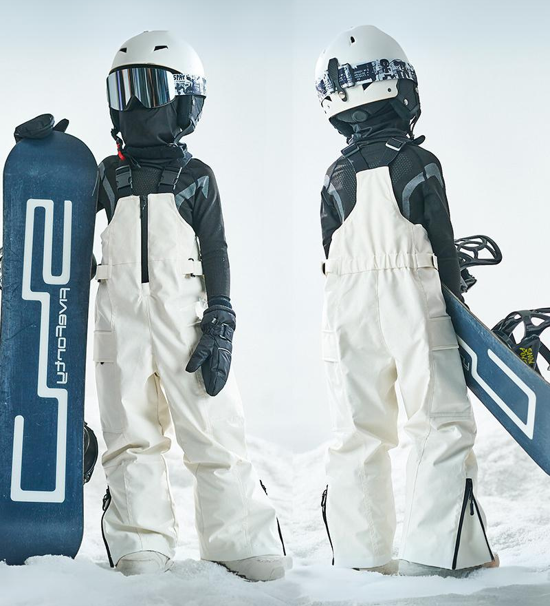 Ski Wear Snowboard Gear Kids Ski Bibs