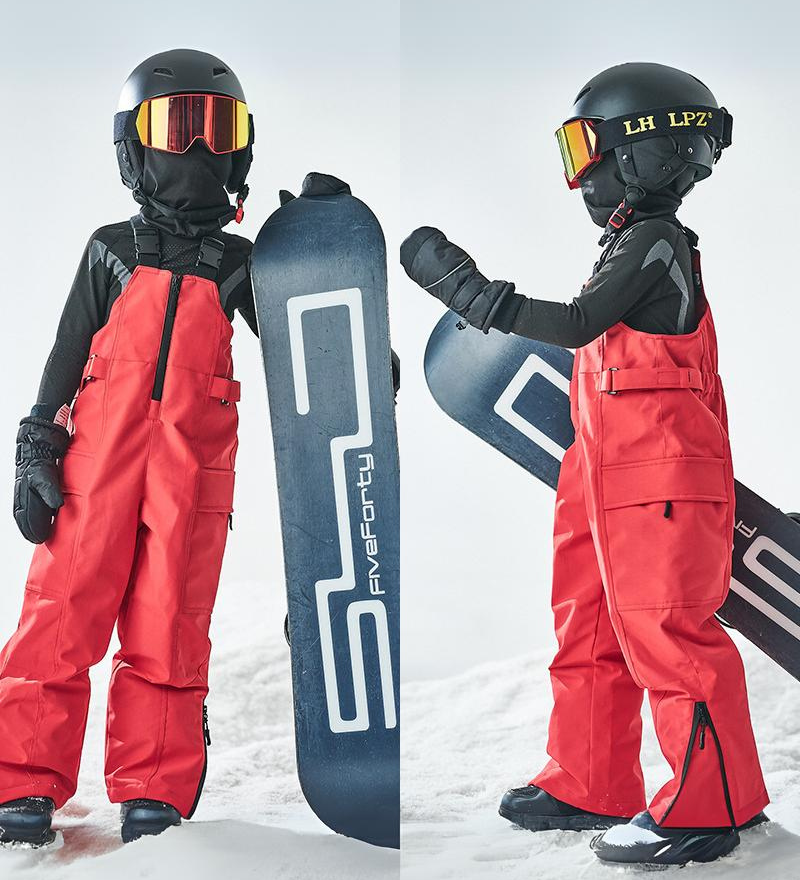 Ski Wear Snowboard Gear Kids Ski Bibs