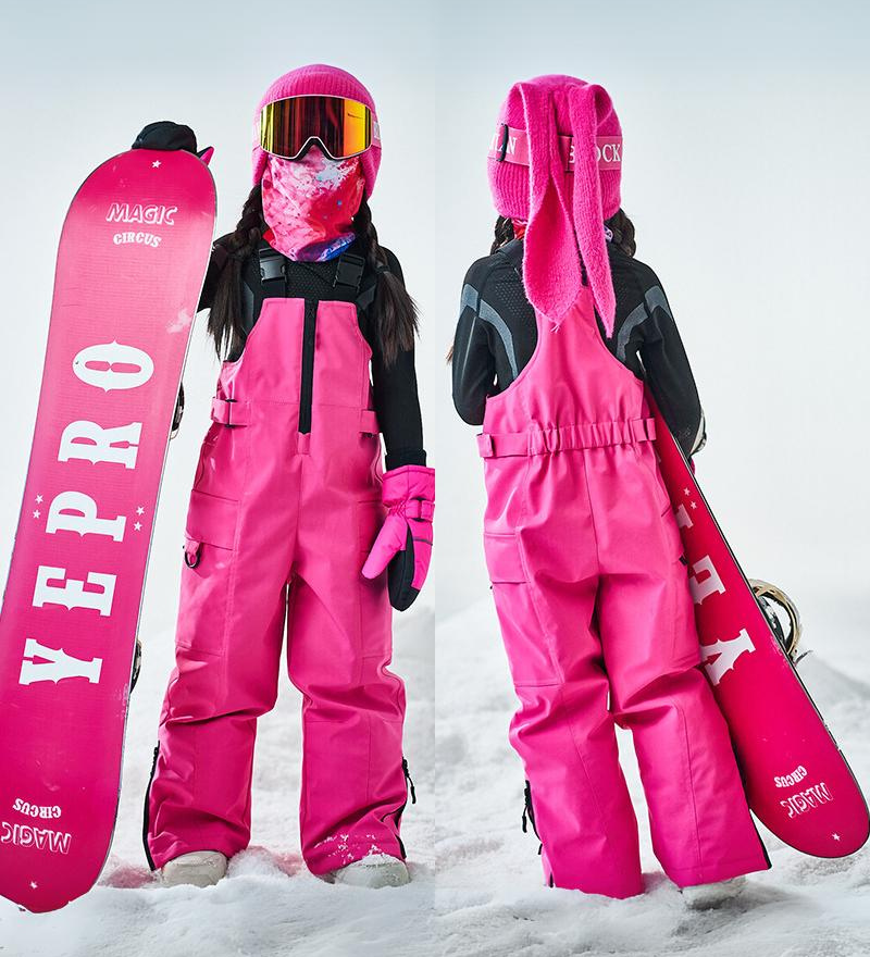 Ski Wear Snowboard Gear Kids Ski Bibs