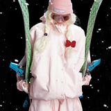 Ski Wear Snowboard Pink Snow Jacket&Pants Suit - Women's (Single Unit Available)