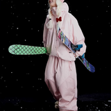 Ski Wear Snowboard Pink Snow Jacket&Pants Suit - Women's (Single Unit Available)