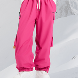 Ski Wear Snowboard Waterproof Cargo Snow Pants -Unisex