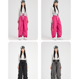 Ski Wear Snowboard Waterproof Cargo Snow Pants -Unisex