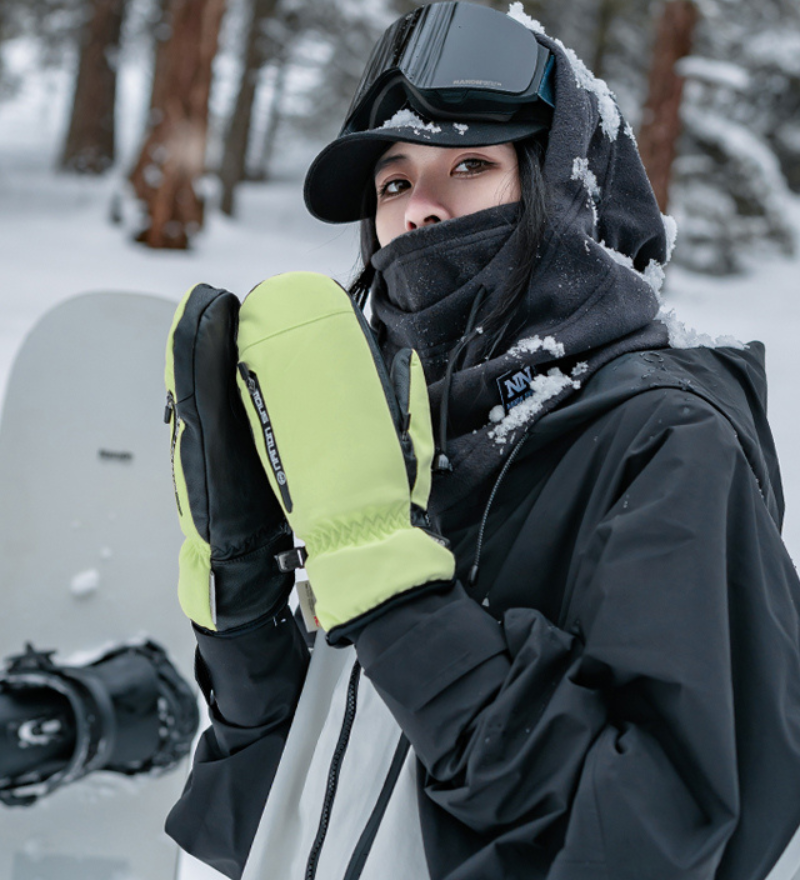 Ski Wear Snowboard Waterproof Dual-Layer Ski Gloves