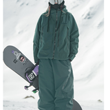 Ski Wear Snowboard Waterproof Loose-Fit Ski Pants -Unisex