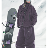 Ski Wear Snowboard Waterproof Loose-Fit Ski Pants -Unisex