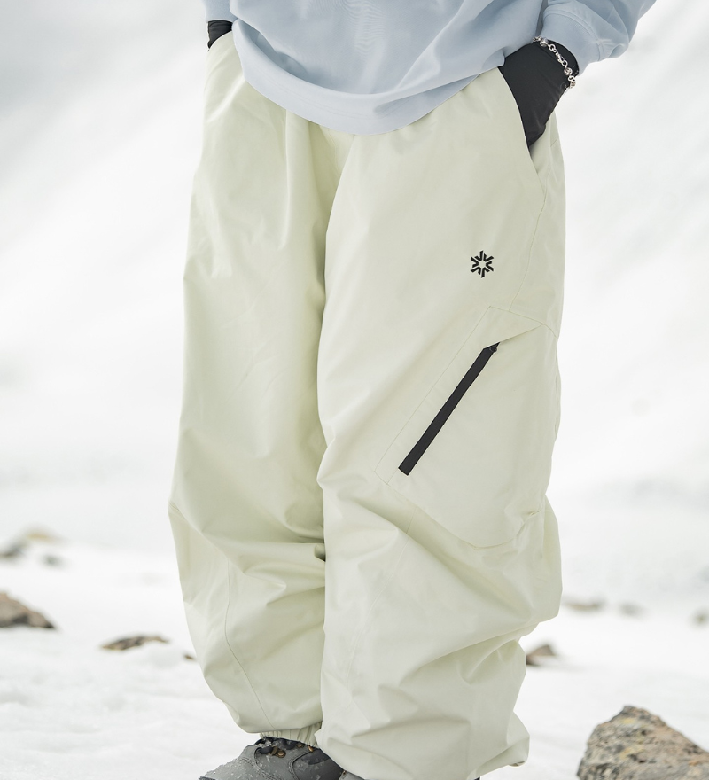 Ski Wear Snowboard Waterproof Loose-Fit Ski Pants -Unisex