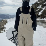 Ski Wear Snowboarding 3L Waterproof Ski Bibs -Unisex