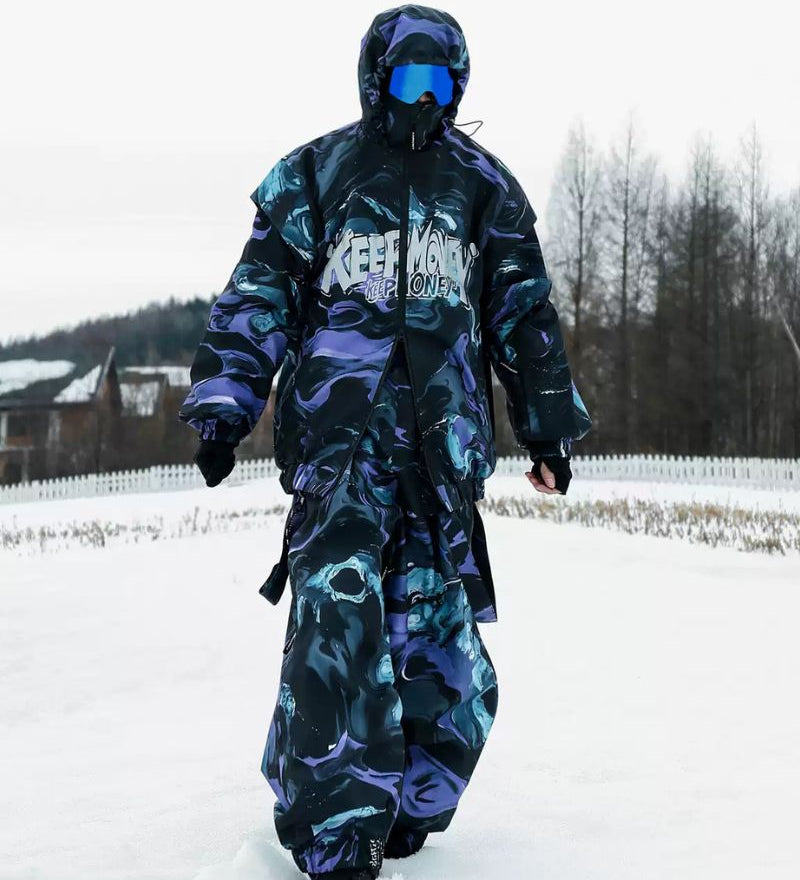 Ski Wear Thick Snow Suit -Unisex(Single Unit Available)