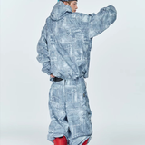 Ski Wear Thickened 3L Hooded Snowboard Suit -Men's (Single Unit Available)